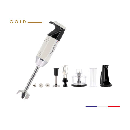 GOLD Set MINIPRO white / black